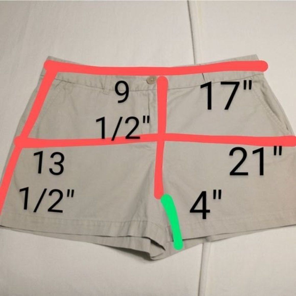 Ann Taylor LOFT Khaki Modern Shorts Size 8 - Picture 11 of 11